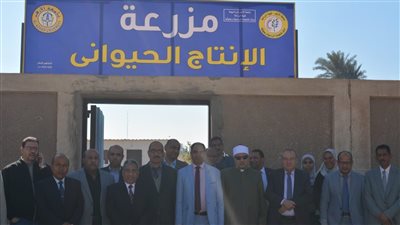افتتاح منفذ لبيع منتجات مركز البحوث الزراعية بجامعة الأزهر في الوجه القبلي (صور) 