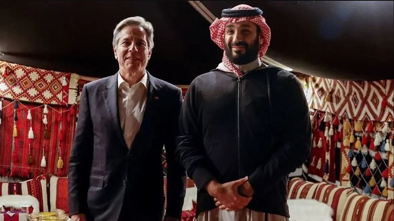بن سلمان وبلينكن
