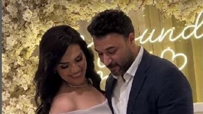 بعد تصدرهم التريند، محمد العمروسي: سعيد بردود أفعال الجمهور على خطوبتي أنا ومي فاروق 