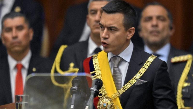  رئيس الإكوادور دانيال