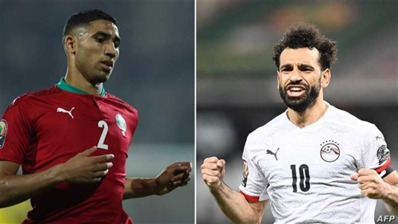 محمد صلاح وأشرف حكيمي،