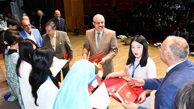 رئيس جامعة قناة السويس يشهد احتفالية اليوم الثقافي الصيني (صور) 