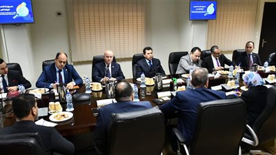 أشرف صبحي يلتقي رئيس معهد التخطيط لمتابعة مشروع حساب مساهمة الرياضة بالناتج المحلي
