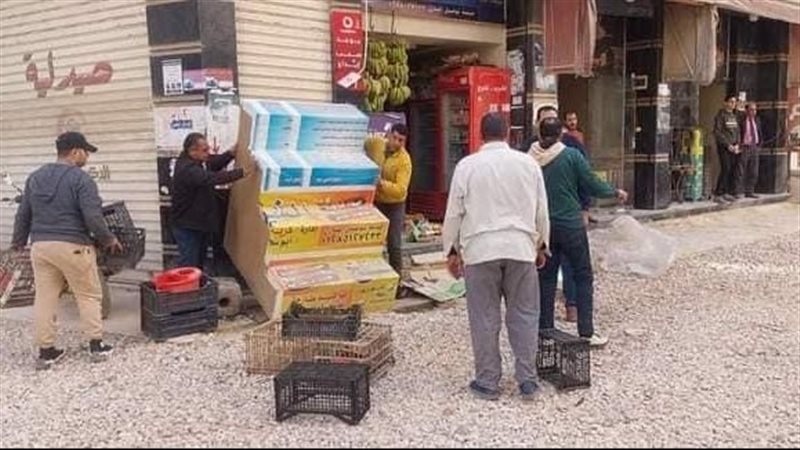 رفع حالات اشغال طريق