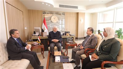 وزير التعليم العالي يستقبل نائب رئيس جامعة أفييرو البرتغالية لبحث سُبل التعاون