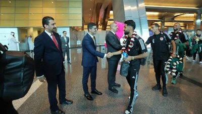 منتخب العراق يصل قطر للمشاركة في كأس أمم آسيا (فيديو)
