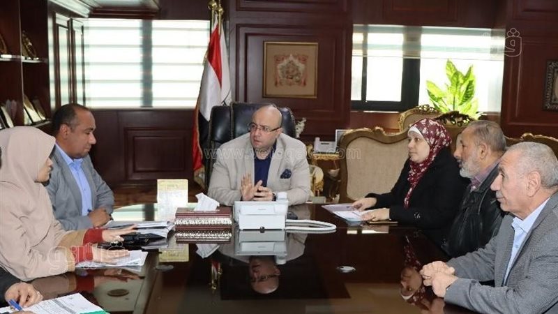 محافظ بني سويف يوجه