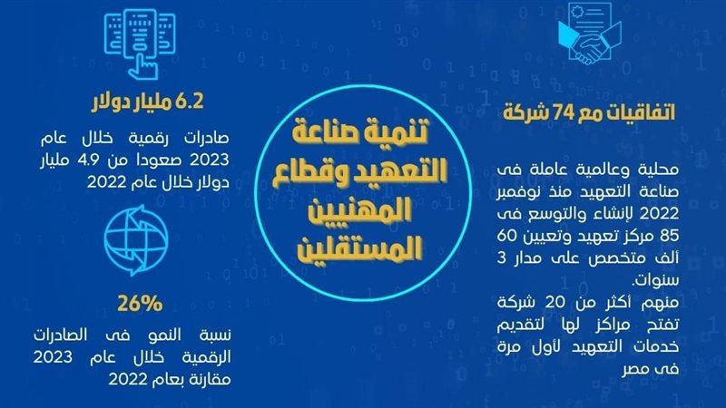 صناعة التعهيد بمصر،