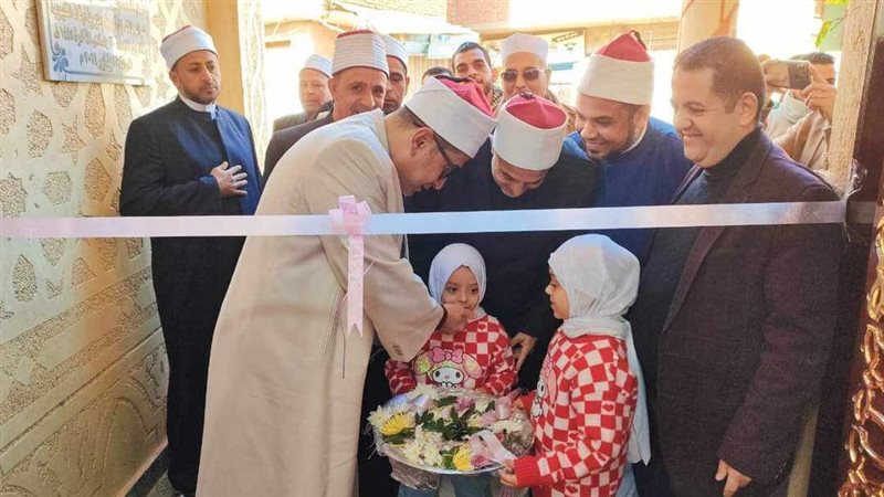 افتتاح مسجد جديد
