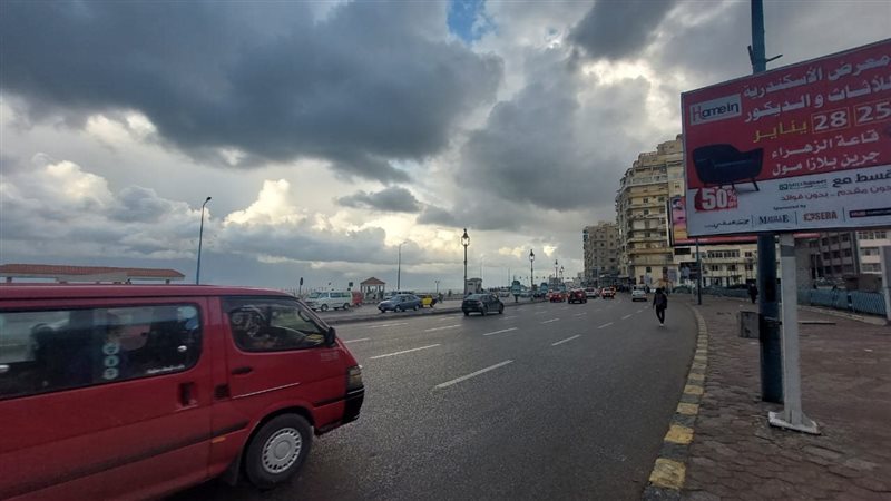 أمطار متوسطة بالإسكندرية،فيتو