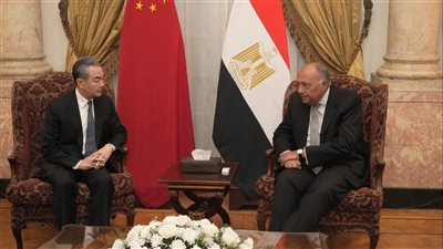 علاقات استراتيجية وتنسيق مشترك، وزير الخارجية يستقبل نظيره الصينى (صور)