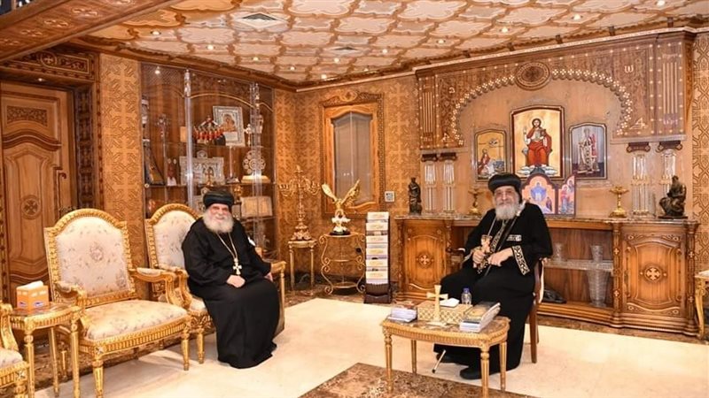  البابا تواضروس يستقبل