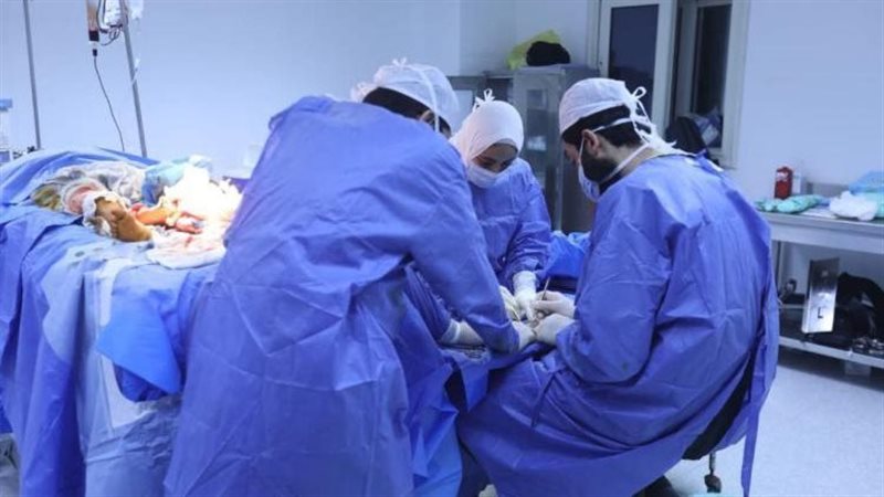 علاج المصابين من