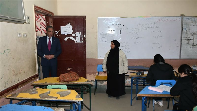 محافظ الفيوم يتابع
