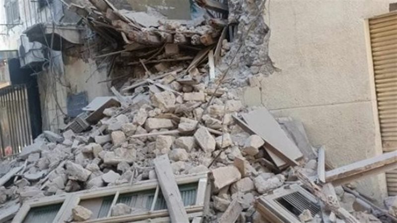 عقار كفر عشري المنهار؛