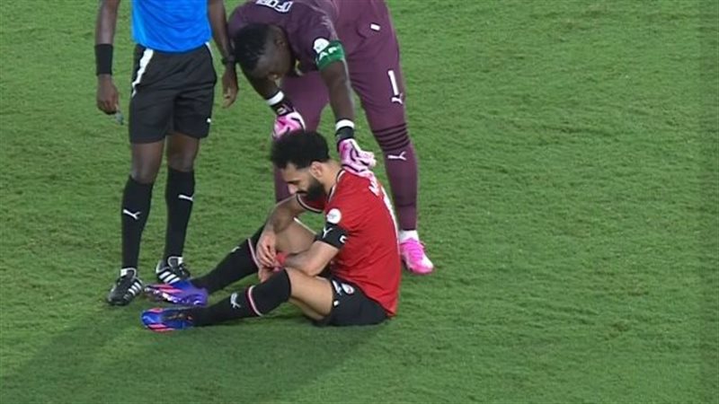 اصابة محمد صلاح،