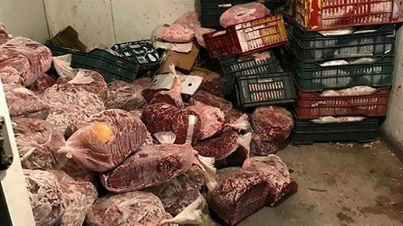 ثلاجة لحوم،فيتو