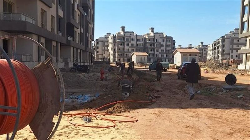 توصيل المرافق لمشروع