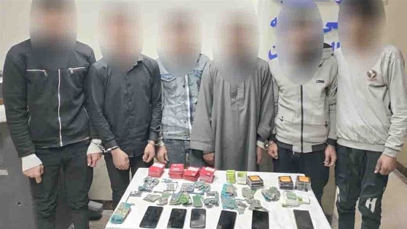ضبط تشكيل عصابي بالقليوبية،