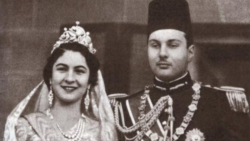 زواج الملك فاروق