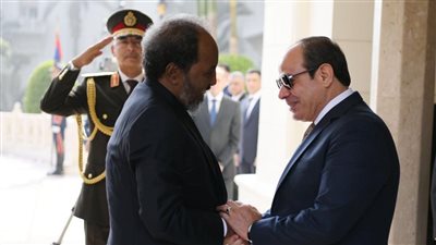  انطلاق القمة المصرية الصومالية بقصر الاتحادية