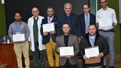 ختام الدورة الرابعة لجراحات المسالك البولية التكميلية بمركز أمراض الكلى والمسالك البولية بجامعة المنصورة