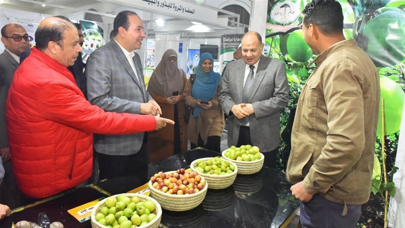 افتتاح معرض وسط الصعيدي