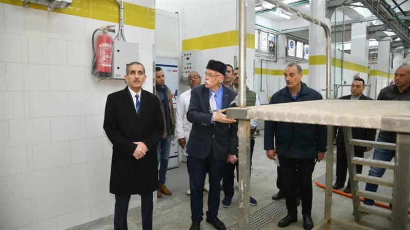 محافظ الغربية يتفقد