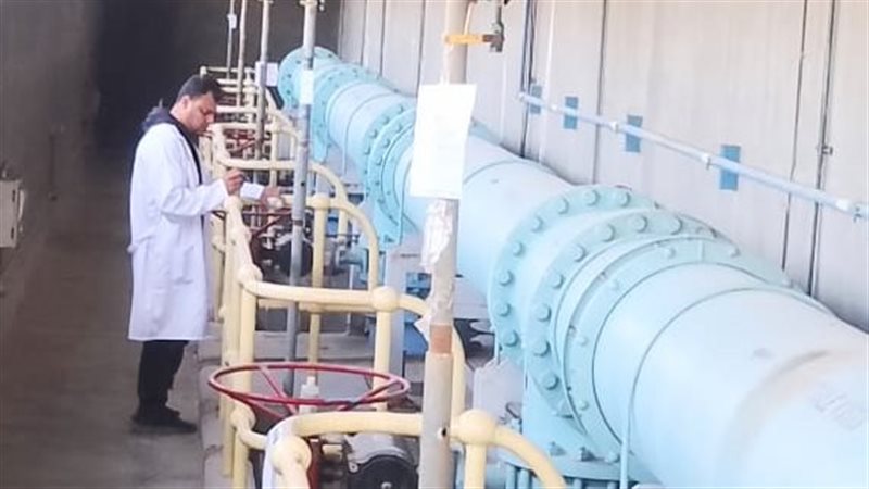 سحب عينات مياه الشرب،