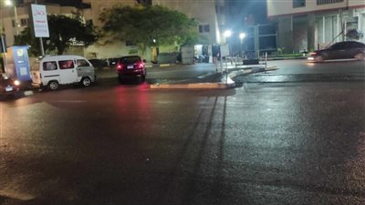 سقوط أمطار بالقليوبية ورفع حالة الطوارئ