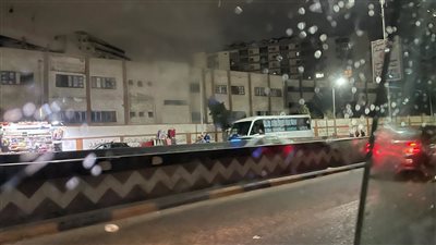 أمطار متفاوتة الشدة على القاهرة الكبرى