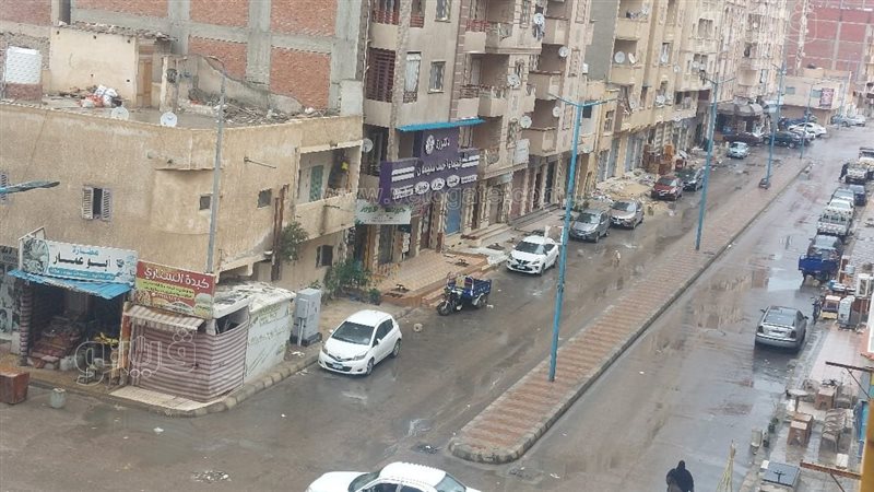 صورة من الأمطار في