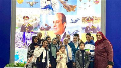 2500 طالب وطالبة من الجيزة والقليوبية يشاركون في ثاني أيام فعاليات معرض الكتاب