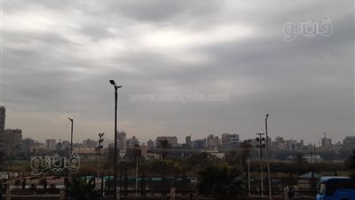 سقوط أمطار متوسطة على القاهرة والجيزة (صور) 