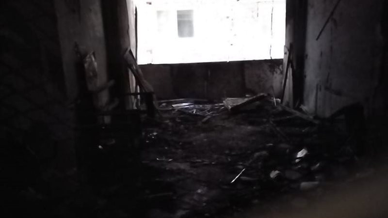 حريق شقة الضحايا،