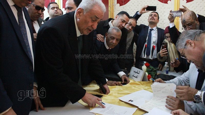 سامح عاشور، فيتو