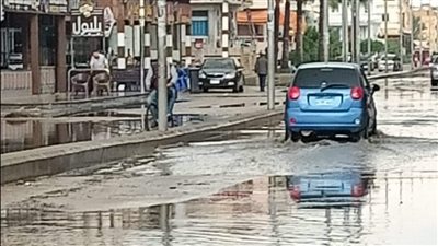 أمطار غزيرة وطقس سيئ يضرب دمياط