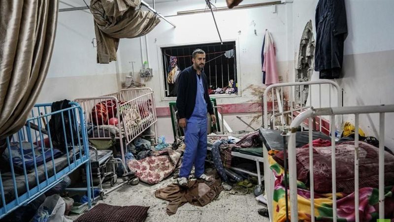 مجمع ناصر بغزة، فيتو