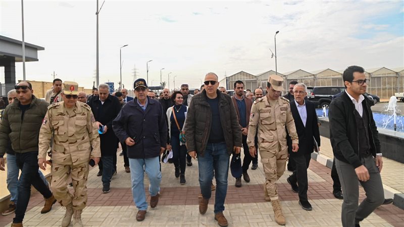 وزير الري في زيارة