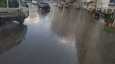 هطول أمطار غزيرة على محافظة الإسكندرية (صور)