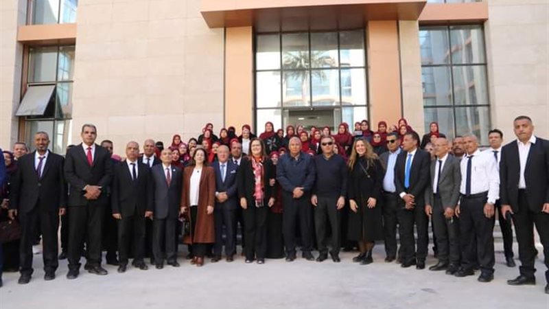 زيارة وزيرة التخطيط