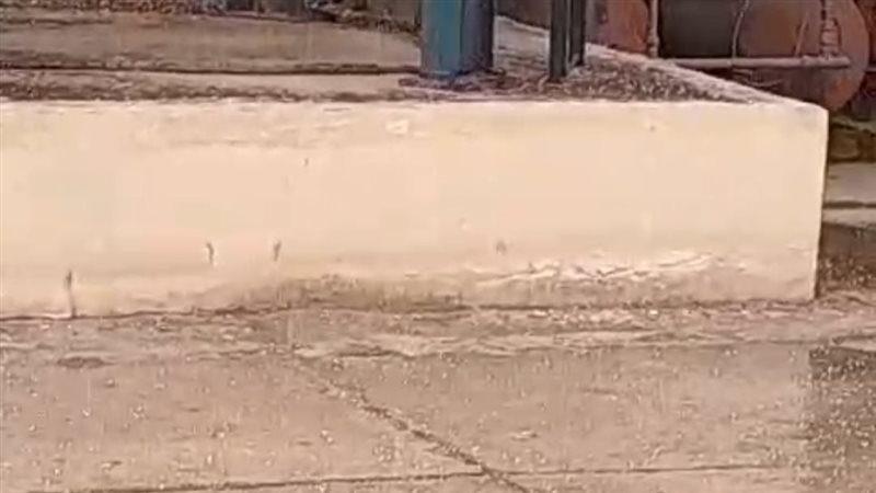 سقوط أمطار ثلجية
