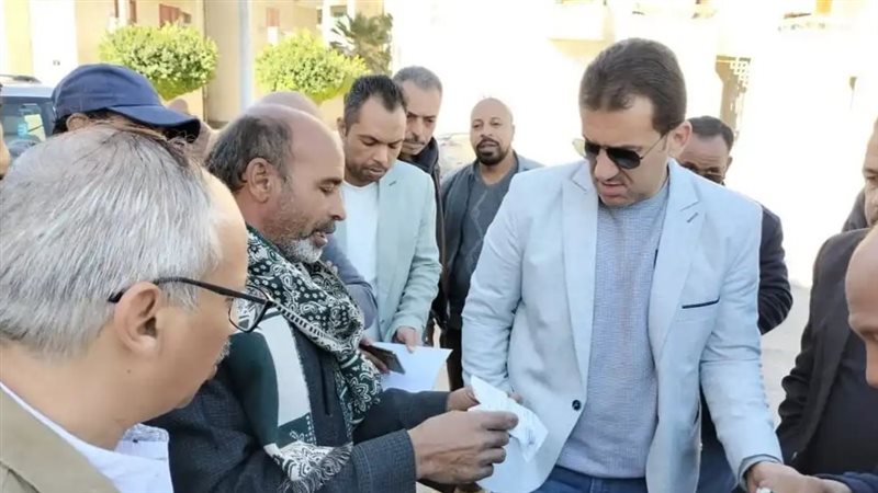 جانب من متابعة رئيس
