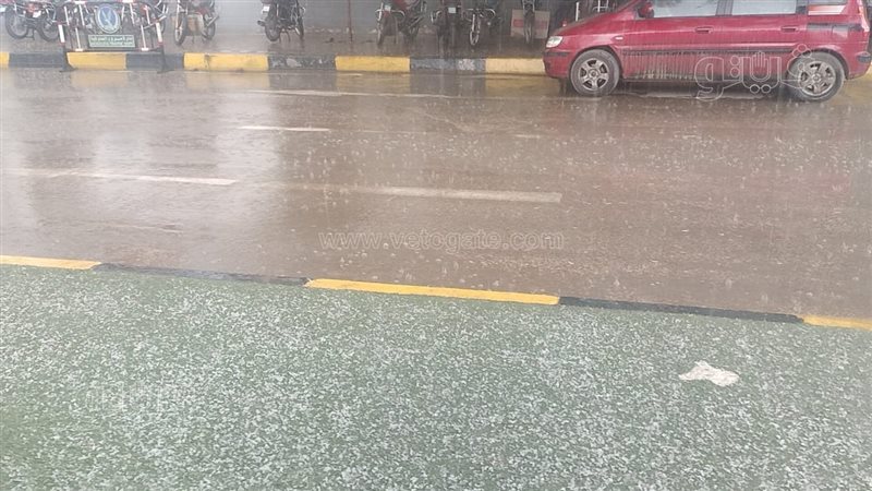 امطار ثلجية بالمنوفية،