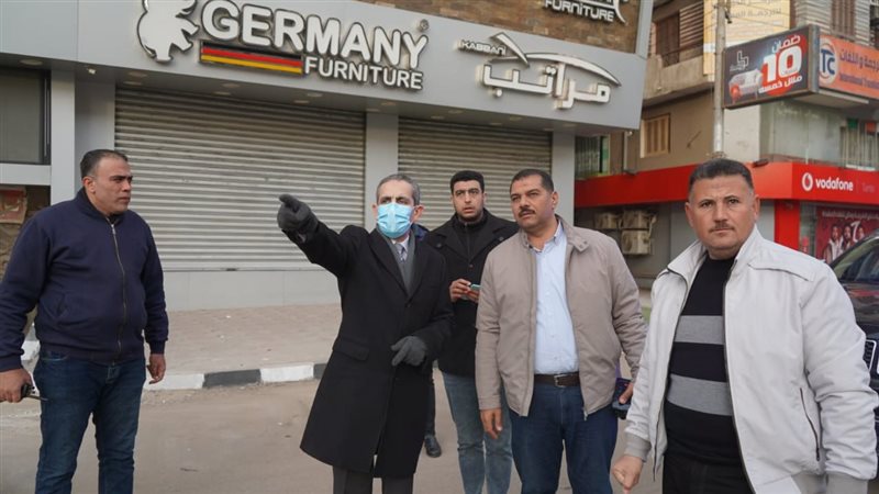 محافظ الغربية يبحث