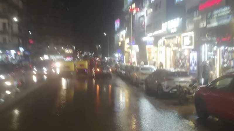 أمطار غزيرة ورعد