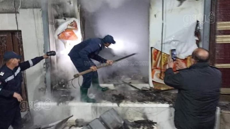 حريق ببني سويف،فيتو