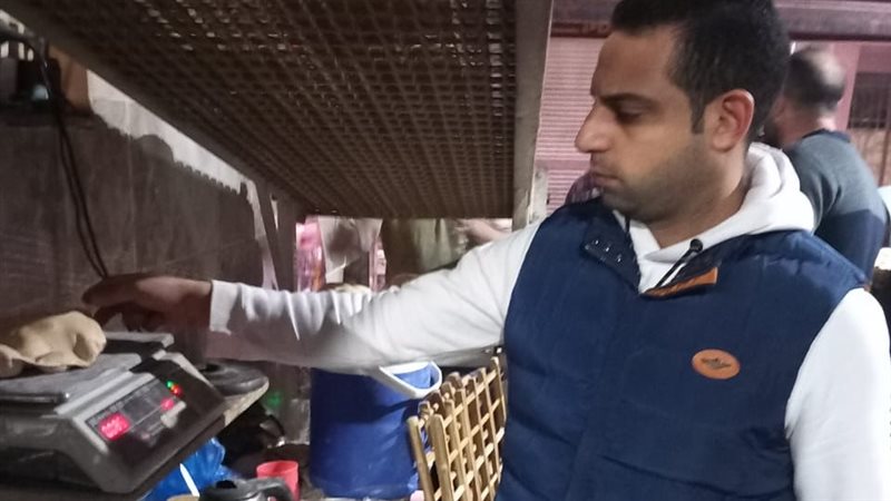 جانب من الحملة التموينية