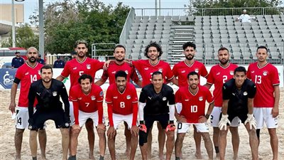التعادل الإيجابي يحسم ودية منتخب الشاطئية أمام وصيف كأس العالم