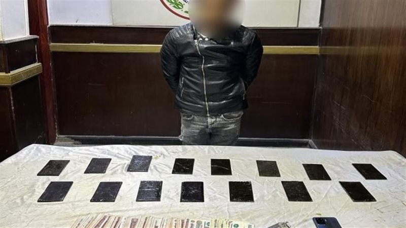 متهم بحوزته كميات